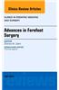 Advances in Forefoot Surgery, an Issue of Clinics in Podiatric Medicine and Surgery