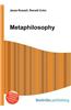 Metaphilosophy