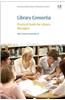 Library Consortia: Practical Guide for Library Managers