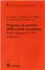 Progress in Partial Differential Equations