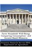 Farm Household Well-Being: Comparing Consumption- And Income-Based Measures