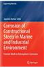 Corrosion of Constructional Steels in Marine and Industrial Environment: Frontier Work in Atmospheric Corrosion