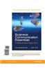 Business Communication Essentials Student Value Edition: A Skills-Based Approach