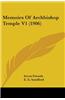 Memoirs of Archbishop Temple V1 (1906)