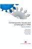 Contemporary Issues and Challenges in Hrm
