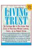 The Living Trust: The Failproof Way to Pass Along Your Estate to Your Heirs