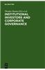 Institutional Investors and Corporate Governance