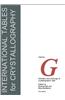 International Tables for Crystallography, Definition and Exchange of Crystallographic Data