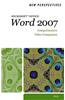 New Perspectives on Microsoft Office Word 2007 Comprehensive Video Companion