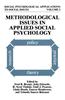 Methodological Issues in Applied Social Psychology