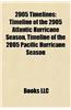 2005 Timelines: Timeline of the 2005 Atlantic Hurricane Season, Timeline of the 2005 Pacific Hurricane Season