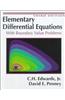 Elementary Differential Equations with Boundary Value Problems