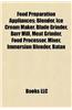Food Preparation Appliances: Cooking Appliances, Microwave Oven, Barbecue, Induction Cooker, Solar Cooker, Rice Cooker, Barbecue Grill