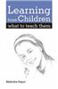 Learning from Children