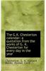 G.K. Chesterton Calendar