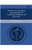 Preservice Teachers' Perceptions of Teaching Children of Poverty.