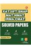 XAT, IIFT, SNAP, MAT, NMAT, IRMA, CMAT Solved Papers