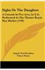 Sighs or the Daughter: A Comedy in Five Acts, as It Is Performed at the Theater Royal, Hay Market (1799)
