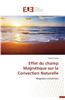 Effet Du Champ Magnetique Sur La Convection Naturelle = Effet Du Champ Magna(c)Tique Sur La Convection Naturelle