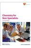 Chemistry for Non-Specialists