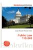 Public Law 110-343