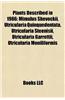 Plants Described in 1986: Mimulus Shevockii, Utricularia Quinquedentata, Utricularia Steenisii, Utricularia Garrettii, Utricularia Moniliformis