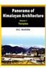 Panorama of Himalayan Architecture: Temples: v. 1