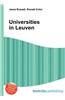Universities in Leuven