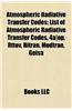 Atmospheric Radiative Transfer Codes Atmospheric Radiative Transfer Codes: List of Atmospheric Radiative Transfer Codes, 4a-Op, Rttov, List of Atmosph