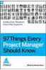 97 Things Every Project Manager Should Know