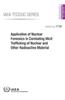 Application of Nuclear Forensics in Combating Illicit Trafficking of Nuclear and Other Radioactive Material: IAEA Tecdoc Series No. 1730