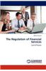 Regulation of Financial Services