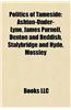 Politics of Tameside: Ashton-Under-Lyne, James Purnell, Denton and Reddish, Stalybridge and Hyde, Mossley, Tameside Local Elections