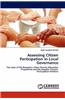 Assessing Citizen Participation in Local Governance