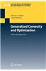 Generalized Convexity and Optimization