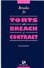 Remedies for Torts and Breach of Contract