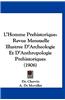 L'Homme Prehistorique: Revue Mensuelle Illustree D'Archeologie Et D'Anthropologie Prehistoriques (1906)