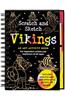 Scratch & Sketch Vikings: An Art Activity Book for Legendary Artists and Explorers of All Ages