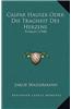 Caspar Hauser Oder Die Tragheit Des Herzens: Roman (1908)