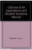 Calculus & Its Applications and Student Solutions Manual