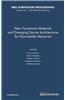 New Functional Materials and Emerging Device Architectures for Nonvolatile Memories: Symposium Held April 25-29, 2011, San Francisco, California, U.S.