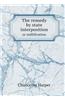 Remedy by State Interposition or Nullification