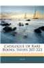 Catalogue of Rare Books, Issues 207-223