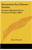 Documents Sur Chateau-Gontier: Premiere Baronnie de La Province D'Anjou (1883)