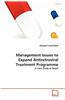 Management Issues to Expand Antiretroviral Treatment Programme