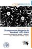 Championnat D'Alg Rie de Football 2002-2003
