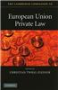 The Cambridge Companion to European Union Private Law