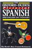 The Oxford-Duden Pictorial Spanish and English Dictionary