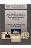 Wood & Selick V. Todd U.S. Supreme Court Transcript of Record with Supporting Pleadings
