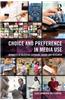 Choice and Preference in Media Use